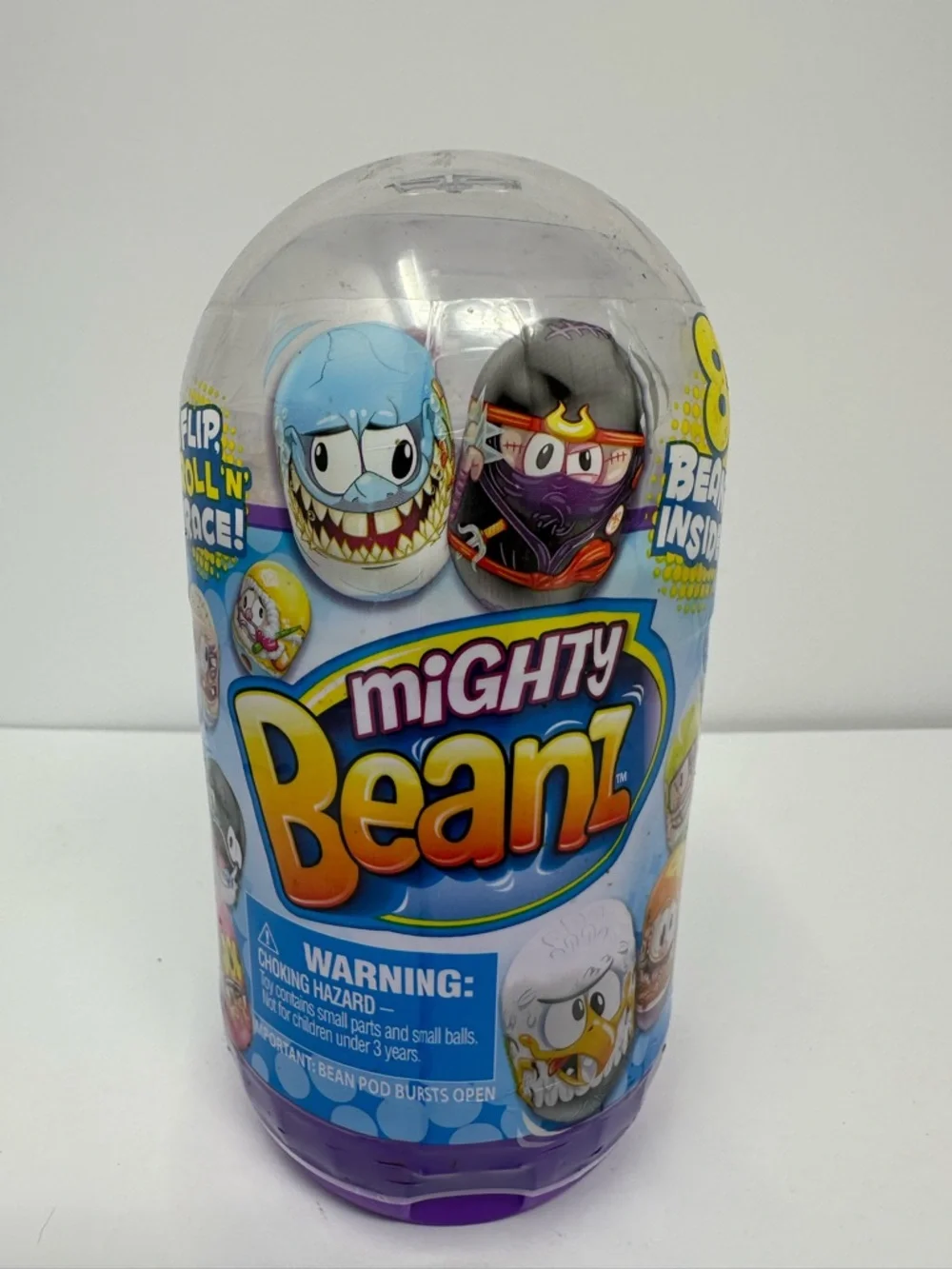 NEW Moose Mighty Beanz Slam Pack 2017 Series 1, 8 Beans‎ Inside Unopened A1